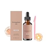 Feuchtigkeitsspendendes Dermaplaning-Öl, Gesichts-Rasieröl für Frauen mit Dermaplaning-Werkzeug und Rasierer, Gesichtsöl für eine Gründliche Rasur, mit Jojoba, Vitamin E, Traubenkern und Arganöl