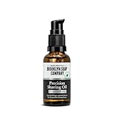 Brooklyn Soap Company, Precision Shaving Oil 30 ml - Rasieröl für die präzise Rasur von Konturen & Bart - Bartöl mit Rizinusöl & Menthol