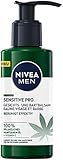 NIVEA MEN Sensitive Pro Gesichts- und Bartbalsam (150 ml), feuchtigkeitsspendende Creme mit Hanfsamenöl & Vitamin E, beruhigender, leichter Balsam für Bartträger