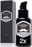 Doppelpack Bartöl - Mr. Burton´s Beard Oil - FRESH - 2x50 ml Bart Öl für die Bartpflege - 100% natürliche Inhaltsstoffe - Premium Qualität - Made in Germany