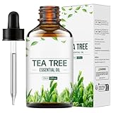 Teebaumöl Bio 30ml - Ätherische Öle Naturrein mit Tea Tree Oil - Teebaum Öl für Gesicht, Haut, Nagel, Kopfhaut Pflege - Körperöl Massage Oil Haaröl, Feuchtigkeitsspendend Pflegend