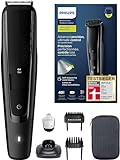 Philips Barttrimmer BT5515/15, Testsieger Stiftung Warentest, Bartschneider, 40 Längeneinstellungen, gleichmäßiges Trimmen dank Lift & Trim System, selbstschärfende Metallklingen, 90min Akkulaufzeit