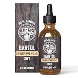 Viking Revolution - Bartöl - Macht Weich, Schützt und Stärkt - Natürliches Argan- und Jojobaöl - Bartöl Herren - Geschenke Für Männer - Gewürzvanille - 30 ml