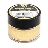 Ideen mit Herz Royal Flash Premium-Wax | 25 ml | Metallischer Micro-Glitzereffekt (gold)