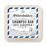 NEU: Störtebekker® Premium Festes Anti Schuppen Shampoo - Festes Shampoo Herren & Damen - 3in1 Duschseife Männer für Haare, Kopfhaut & Bart - vegan, handgefertigt (100g)