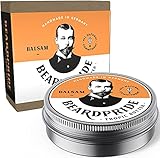 Beardpride® Premium Bartbalsam | Bartpflege für Männer | Entwickelt für Styling und Pflege | Unterstützt deinen Bart beim Wachstum | Handgefertigtes Bartwachs von professionellen Barbieren verwendet
